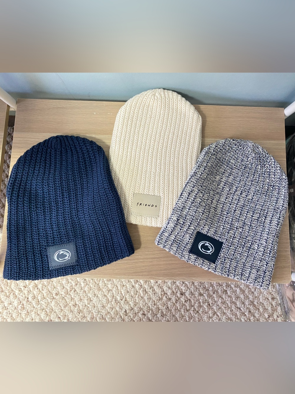 2 PENN STATE KNIT HATS & BONUS